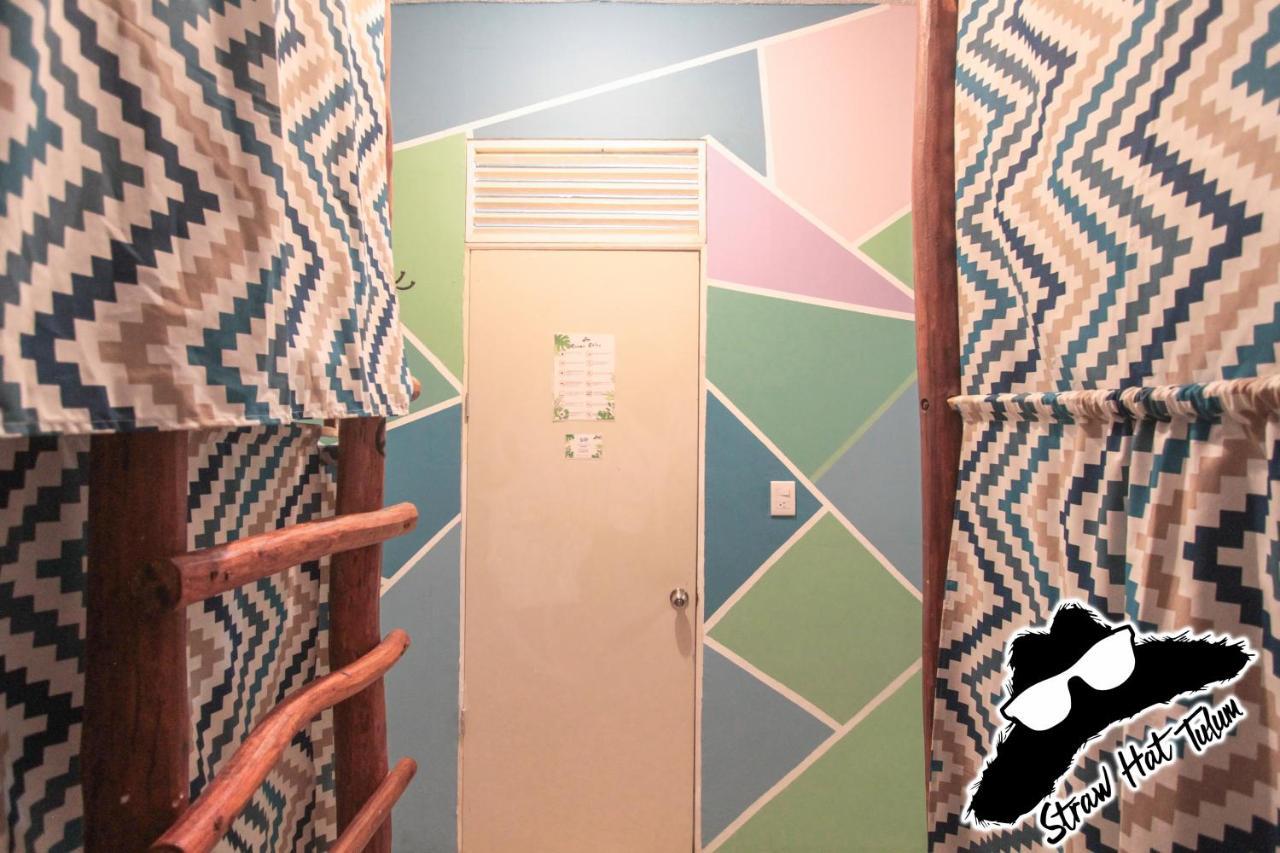 Straw Hat Hostel & Rooftop Bar ตูลุม ภายนอก รูปภาพ